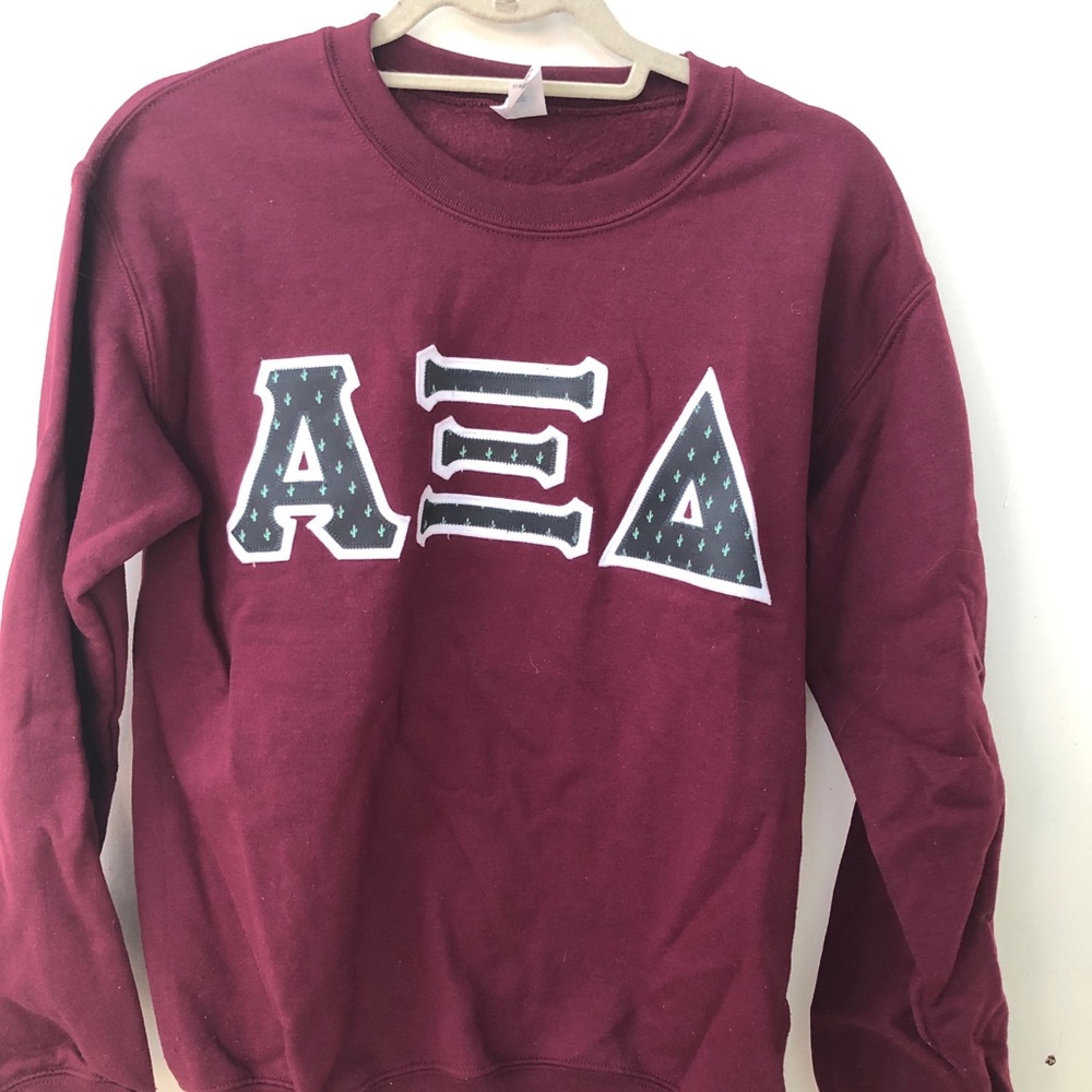 AXiD letters crewneck sweatshirt